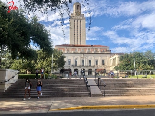 Trường Đại học Texas - Austin cũng được nhiều sinh viên lựa chọn khi du học Mỹ - EduPath