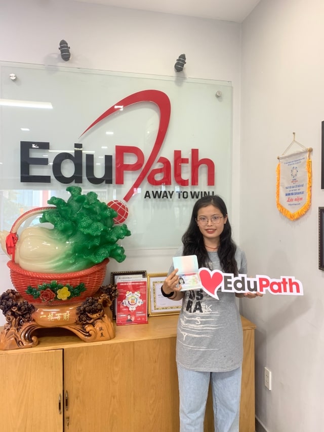 Lê Phan Quỳnh Nhi chinh Phục visa Mỹ cùng Edupath - Du học Edupath