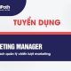Tuyển dụng Marketing manager - EduPath