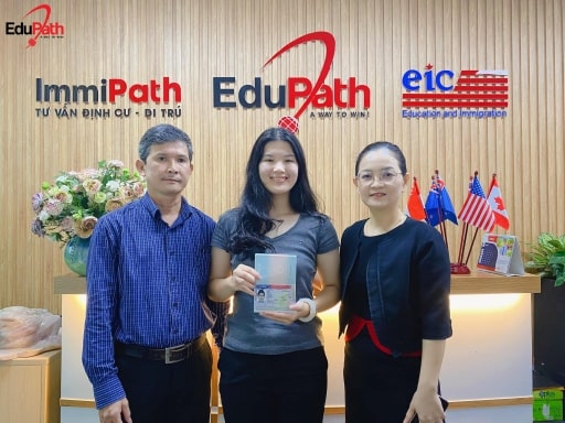 Học sinh đậu visa du học Mỹ tại văn phòng EduPath - EduPath