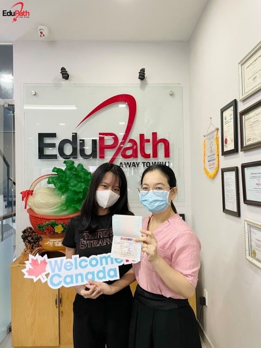 Học sinh đậu visa du học Canada tại EduPath - EduPath