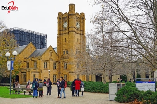 Đại học University of Melbourne thuộc top đầu Úc - EduPath