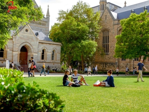 Khuôn viên trường Đại học Adelaide - EduPath
