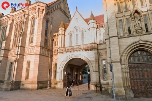 Cổng trường The University Of Manchester